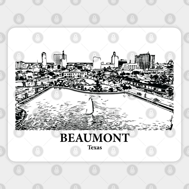 Beaumont - Texas Magnet by Lakeric